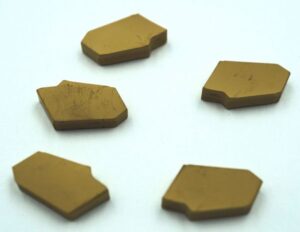 Set of 5 Spare 3 mm Parting Inserts