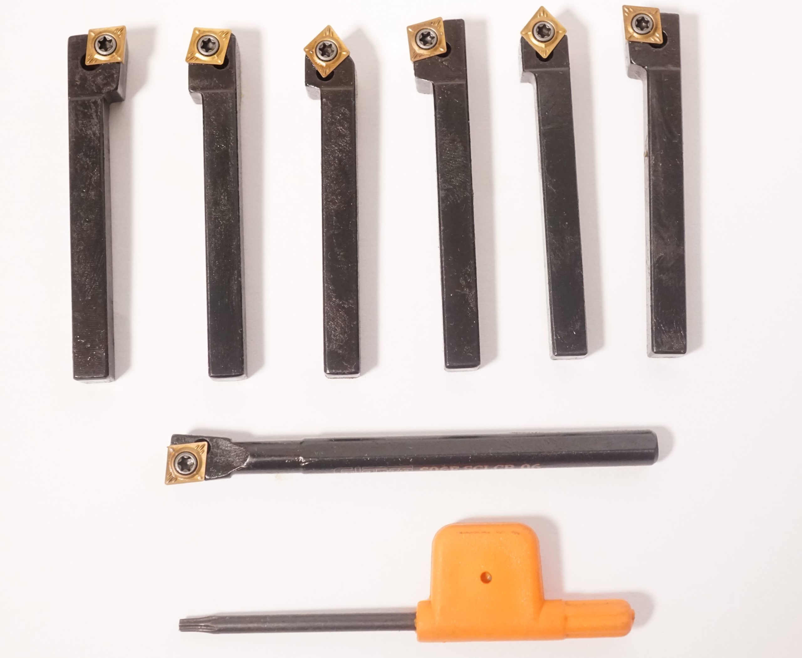 Mini lathe clearance tools