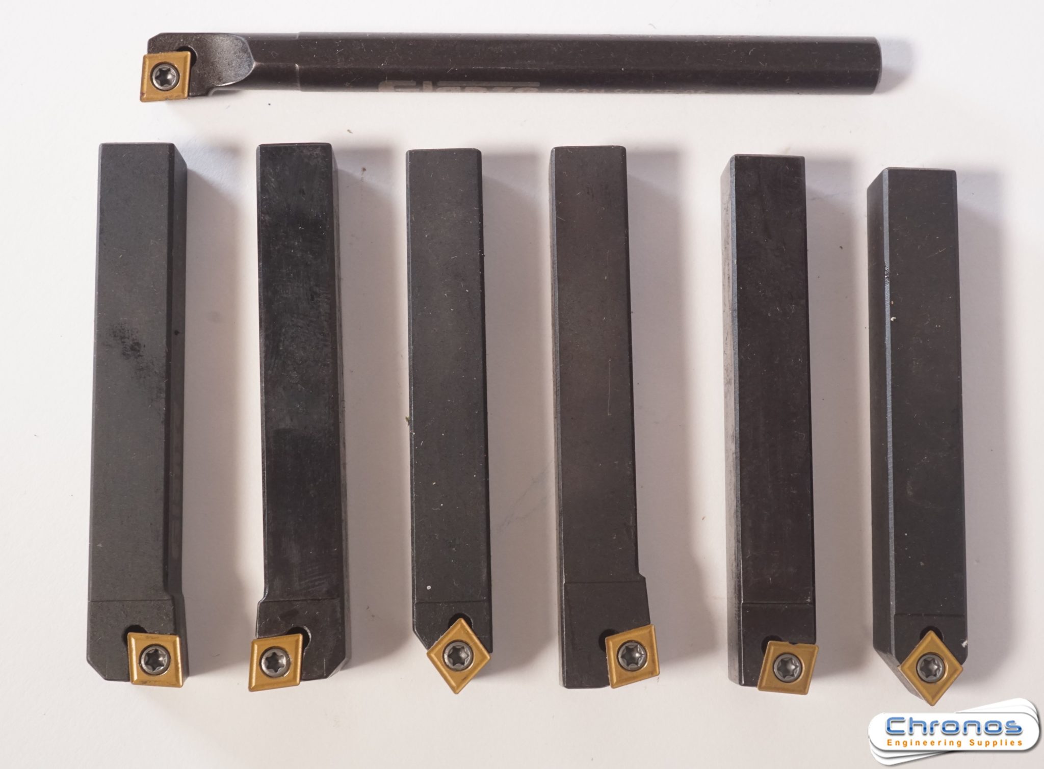 Set of 10 mm CCMT Glanze Mini Indexable Turning Tools