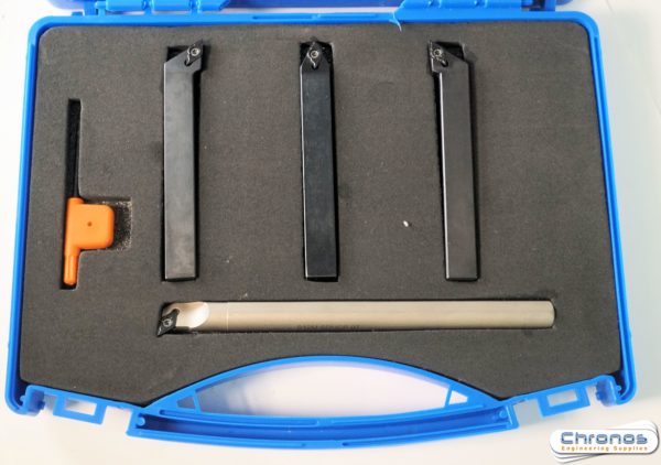 Set of 12 MM Glanze DCMT Mini Indexable Turning Tools - Image 3