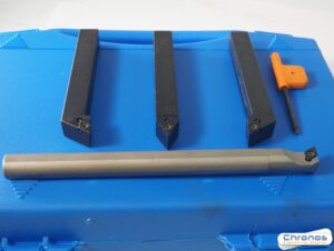 Set of 12 MM Glanze DCMT Mini Indexable Turning Tools
