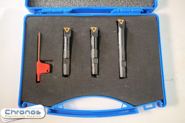 Set of 3  1/2" Dia  Indexable Boring Bars - Image 2