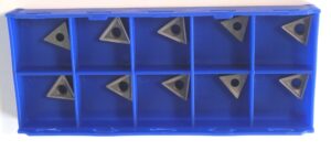 Set of 10 Spare Inserts for Glanze 777304 12 mm Lathe Tool Set